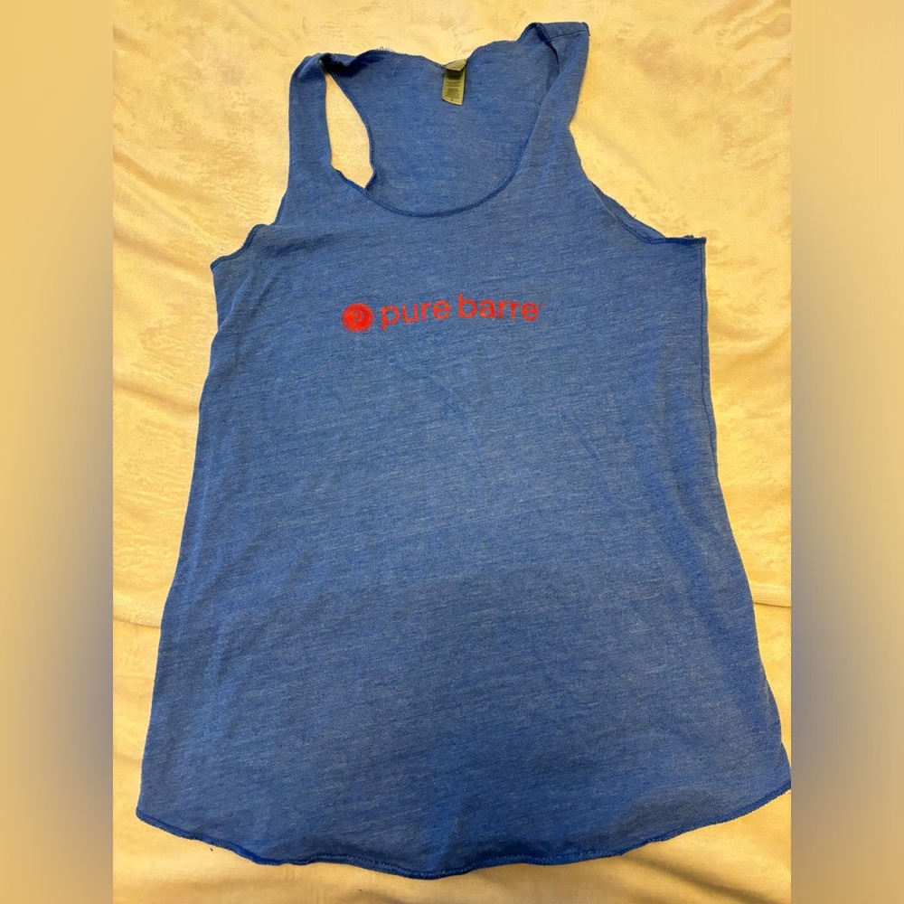 Pure barre tank top size large GUC